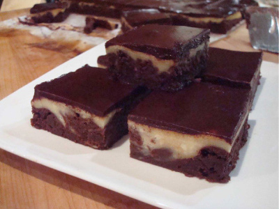Peppermint Patty Brownies